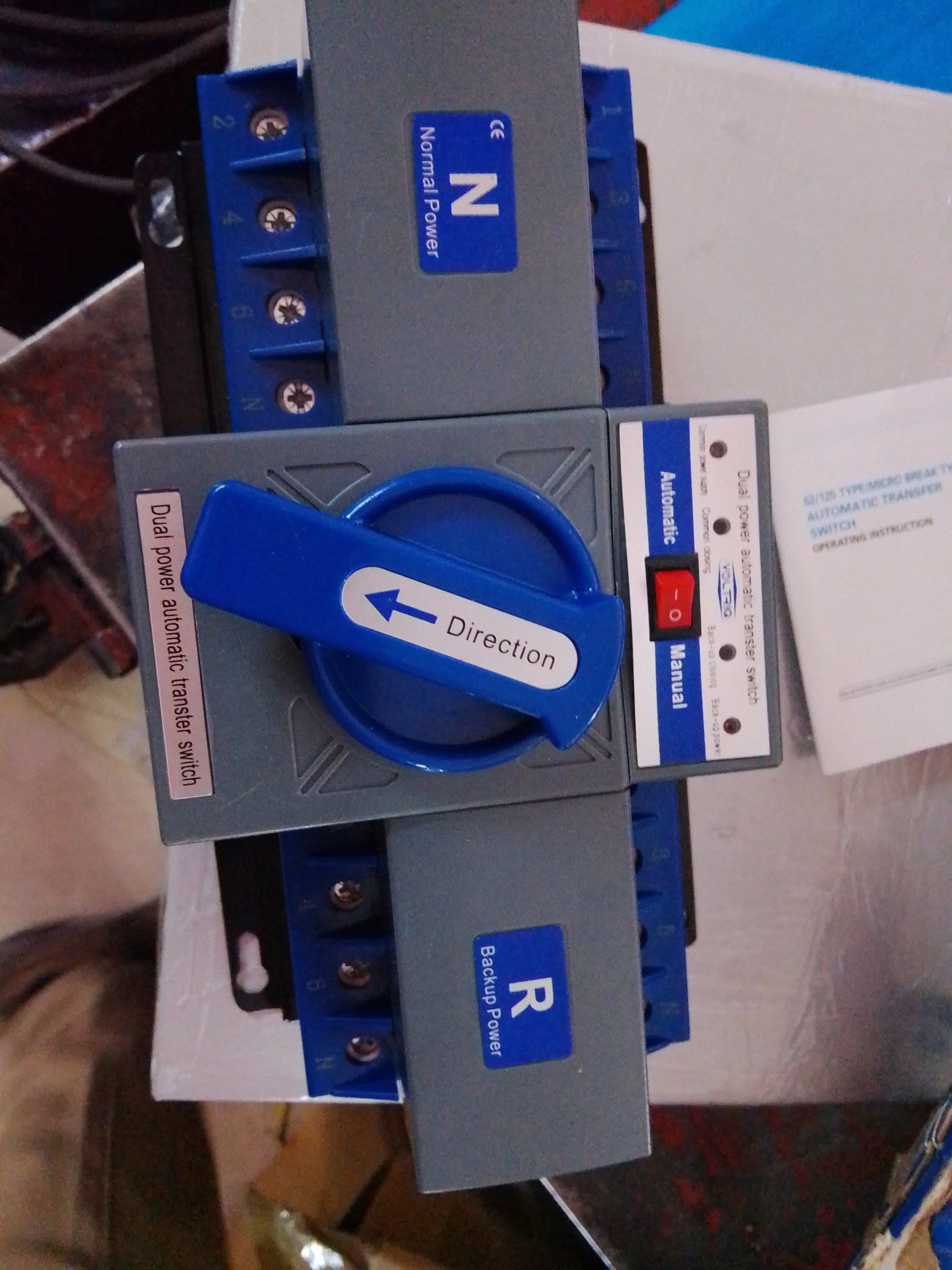 Three phase electrical installation